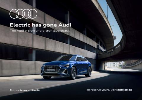 Cars, Motorcycles & Accesories offers in Sharjah | Audi etron sportback in Audi | 07/12/2021 - 22/08/2022