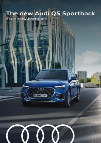 Cars, Motorcycles & Accesories offers in Abu Dhabi | The new Audi Q5 Sportback in Audi | 10/03/2022 - 22/08/2022