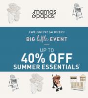 Mamas & Papas catalogue in Dubai | Big Little Event - Up To 40% Off | 27/07/2022 - 09/08/2022