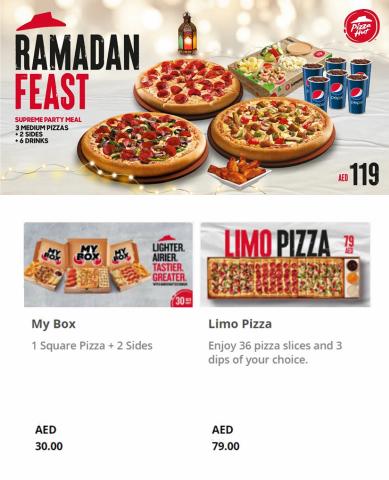 Pizza Hut catalogue in Umm al-Quwain | Ramadan Deals | 20/04/2022 - 30/05/2022