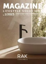 Home & Furniture offers | LIFESTYLE SOLUTIONS MAGAZINE 1/2023 in Rak Ceramics | 15/03/2023 - 30/06/2023