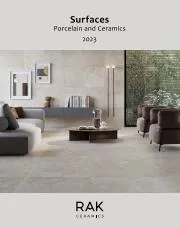 Rak Ceramics catalogue in Dubai | Surfaces Porcelain and Ceramics 2023 | 31/03/2023 - 03/04/2023