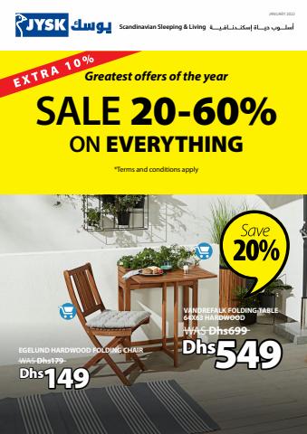 JYSK catalogue in Dubai | Sale 20-60% | 04/02/2022 - 28/02/2022