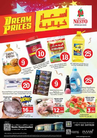 Groceries offers in Al Ain | Dream Prices! in Nesto | 28/11/2022 - 01/12/2022