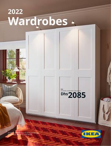 Home & Furniture offers in Sharjah | Wardrobes 2022 in Ikea | 15/10/2021 - 15/10/2022