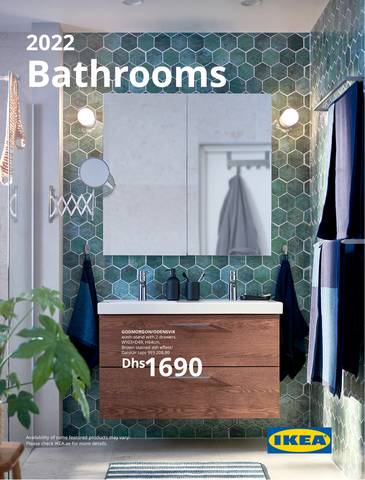 Home & Furniture offers | Bathrooms 2022 in Ikea | 15/10/2021 - 15/10/2022