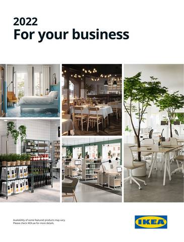 Home & Furniture offers | For your Business 2022 in Ikea | 15/10/2021 - 15/10/2022