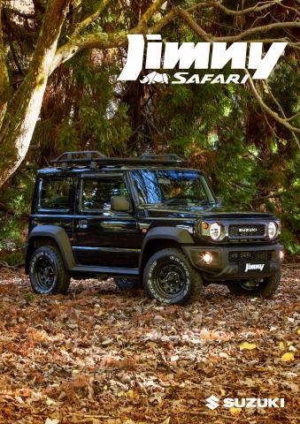 Offer on page 1 of the Suzuki Jimny Safary catalog of Suzuki