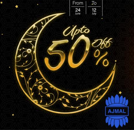 Health & Beauty offers | Up to 50% Off Eid Mubarak! in Ajmal Perfumes | 24/06/2022 - 12/07/2022