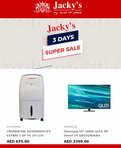 Technology & Electronics offers in Sharjah | Super Sale! in Jacky's Electronics | 07/06/2022 - 30/06/2022