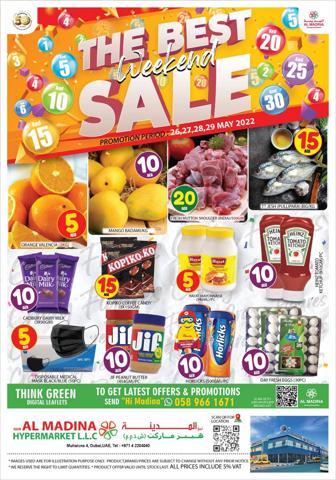 Groceries offers | Al Madina promotion in Al Madina | 26/05/2022 - 29/05/2022