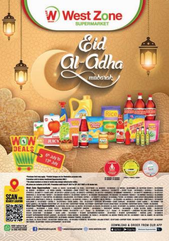 West Zone Fresh catalogue in Dubai | Eid Al Adha Deals | 05/07/2022 - 13/07/2022