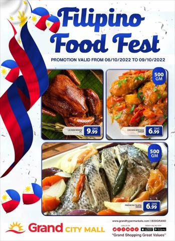 Grand Hyper Market catalogue | Food Fest - Grand City Mall | 06/10/2022 - 09/10/2022