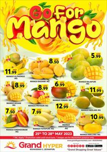 Grand Hyper Market catalogue | Mango Offers - Grand Hyper Muhaisnah | 25/05/2023 - 28/05/2023