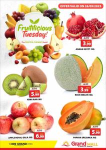 Grand Hyper Market catalogue | Fruitilicious Tuesday - Grand Mall Sharjah | 26/09/2023 - 26/09/2023