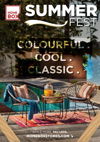 Home & Furniture offers | Summer Fest Catalogue in Home Box | 18/05/2022 - 31/08/2022