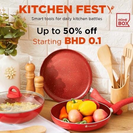 Home Box catalogue in Al Ain | Kitchen Fest discount up to 50%! | 15/06/2022 - 29/06/2022