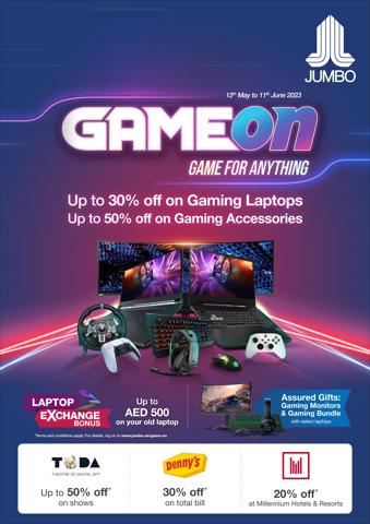 Jumbo catalogue | Game On Offers 2023 | 12/05/2023 - 11/06/2023