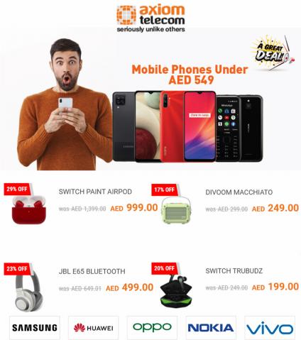 Technology & Electronics offers in Sharjah | Best Offers ! in Axiom Telecom | 14/06/2022 - 28/06/2022