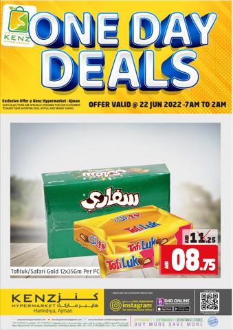 Kenz Hypermarket catalogue in Al Bataeh | Kenz Hypermarket promotion | 22/06/2022 - 25/06/2022