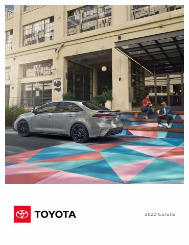 Toyota catalogue | Corolla 2022 | 22/12/2021 - 01/01/2023