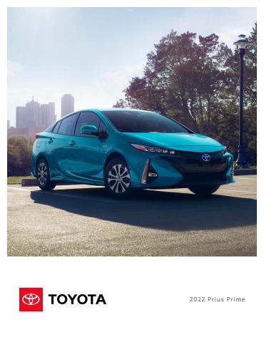 Toyota catalogue | Prius prime 2022 | 22/12/2021 - 01/01/2023