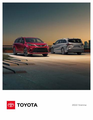 Toyota catalogue | Sienna 2022 | 22/12/2021 - 01/01/2023