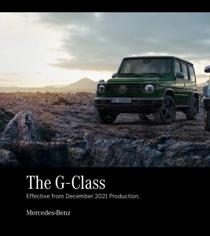Mercedes Benz catalogue | G Class 2022 | 03/12/2021 - 02/12/2022