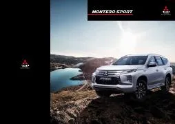 Mitsubishi catalogue | Montero sport | 28/02/2023 - 28/02/2024