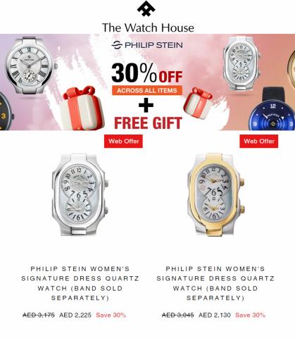The Watch House catalogue | Philip Stein 30% Off+Free Gift | 03/05/2022 - 02/06/2022