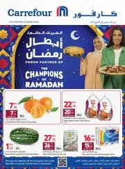Offer on page 3 of the Stock up on Ramadan essentials catalog of Carrefour