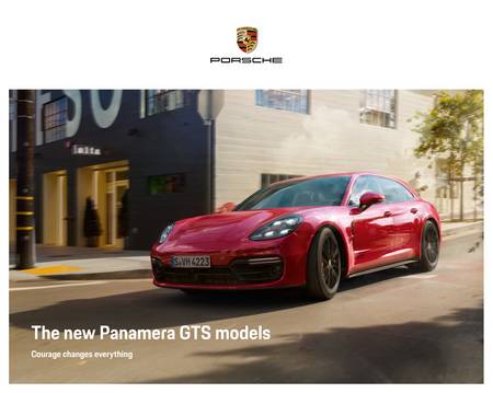 Porsche catalogue | Porsche Panamera GTS  | 05/08/2021 - 31/12/2022