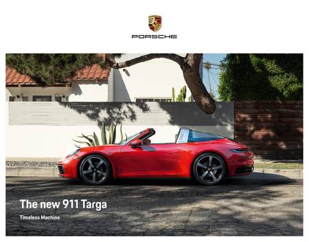 Porsche catalogue | The new 911 Targa | 05/08/2021 - 31/12/2022
