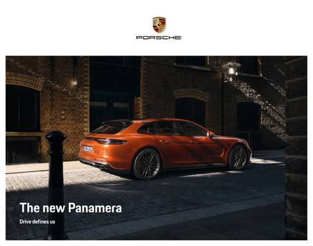 Porsche catalogue | The New Panamera | 05/08/2021 - 31/12/2022