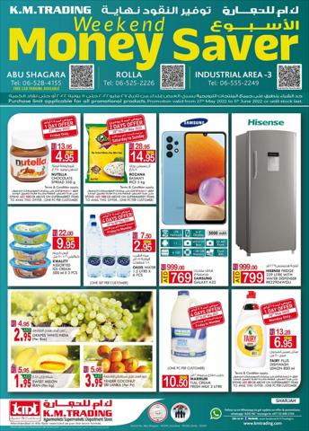 KM Trading catalogue in Sharjah | KMTrading promotion | 27/05/2022 - 02/06/2022