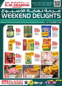 Offer on page 6 of the Weekend Delights - Dubai catalog of KM Trading