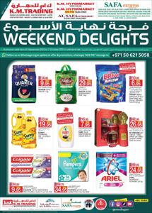 Offer on page 7 of the Weekend Delights - Abu Dhabi catalog of KM Trading