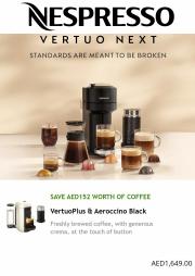 Nespresso catalogue in Al Ain | Vertuso Next Machines Save AED 150 | 06/04/2022 - 27/06/2022