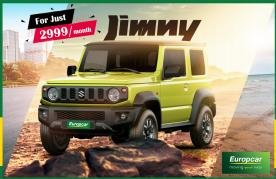 Europcar catalogue in Abu Dhabi | Rent a Suzuki Jimny for only 2999 AED a month! | 11/03/2022 - 31/03/2022