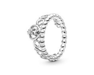 Silver ring with cubic zirconia offers at 245 Dhs in Pandora