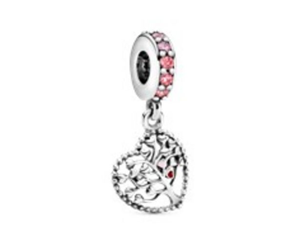 Pink Family Tree Dangle Charm offers at 225 Dhs