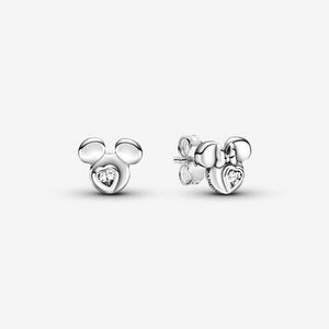 Disney Mickey Mouse & Minnie Mouse Silhouette Stud Earrings offers at 295 Dhs in Pandora