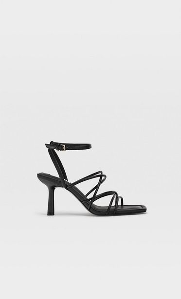 High heel strappy sandals offers at 179 Dhs
