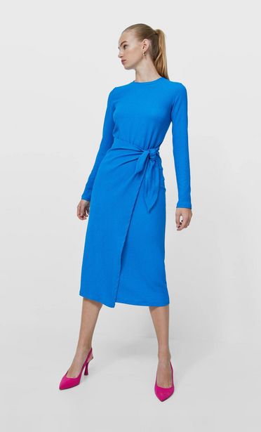 Midi wrap dress offers at 159 Dhs