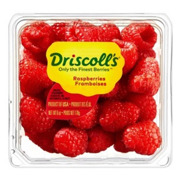 Raspberry Clamshell 170g Approx. Weight offers at 12,5 Dhs