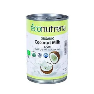 Econutrena Organic Coconut Milk Light 400 ml offers at 4,25 Dhs in Lulu Hypermarket