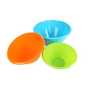 Bee Mixing Bowl Set 3pcs Assorted color offers at 12 Dhs in Lulu Hypermarket