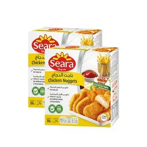 Seara Chicken Nuggets Value Pack 2 x 350g offers at 19,25 Dhs in Lulu Hypermarket