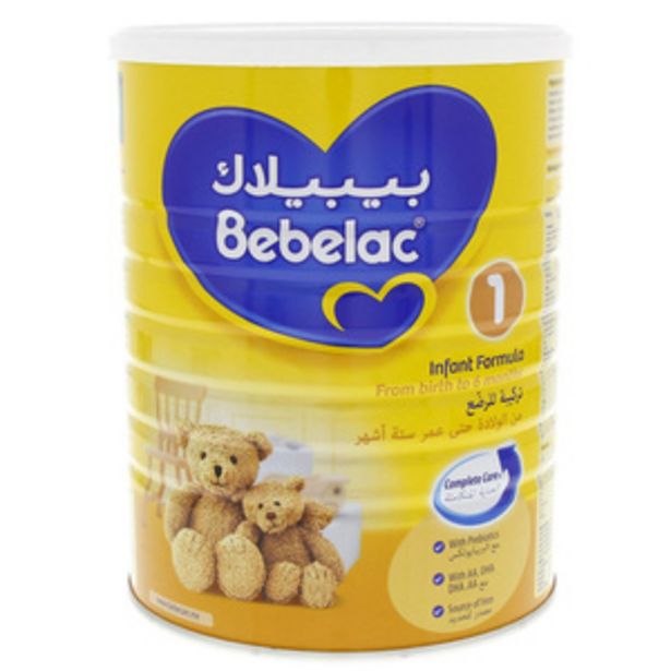 Bebelac 1 Infant Formula 900g offers at 68,25 Dhs