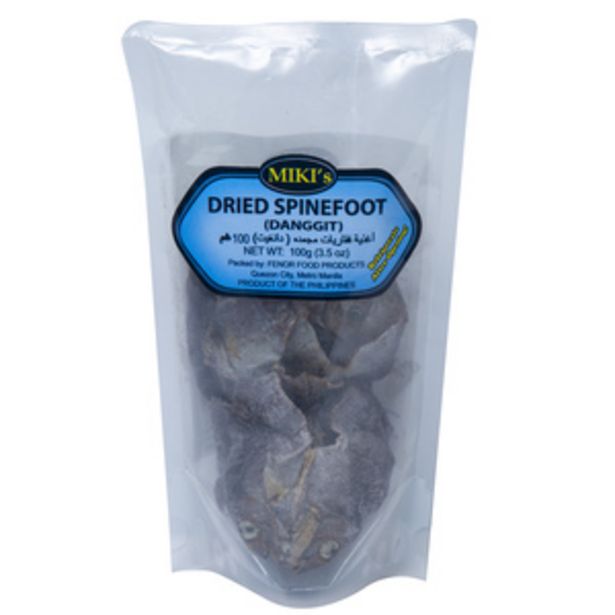 Miki's Dried Spine Foot (Danggit) 100g offers at 17,4 Dhs